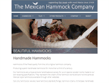 Tablet Screenshot of hammocks.co.uk